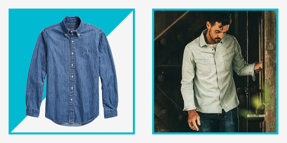 The 30 Best Denim Shirts for Men in 2022, According to Style Experts