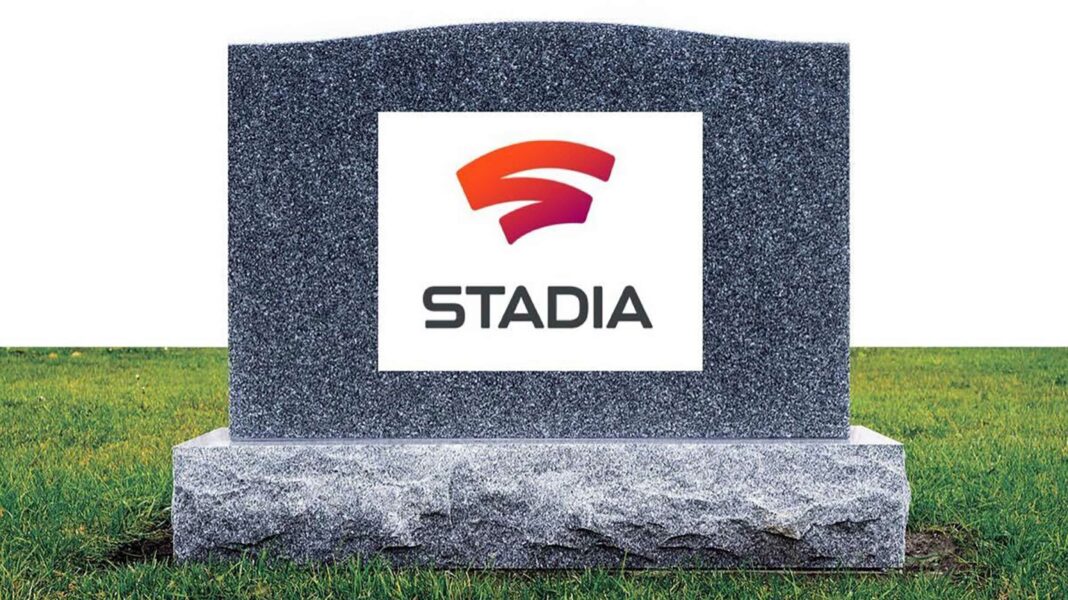 Google Stadia dies today — pour one out