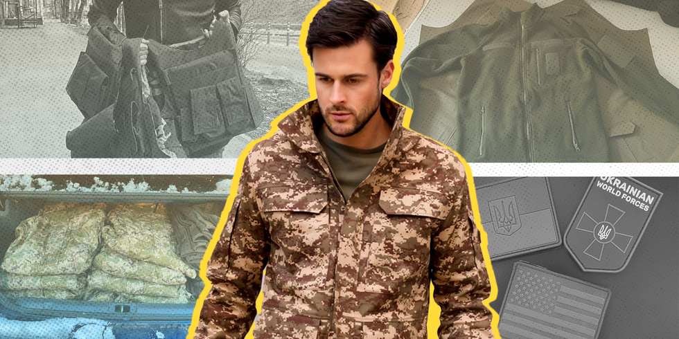 How This Ukrainian Actor Is Helping His Military, One Jacket at a Time