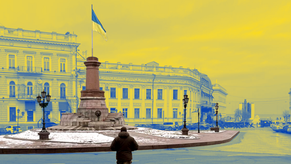 ウクライナ戦争：オデッサで「脱・ロシア化」が進行中