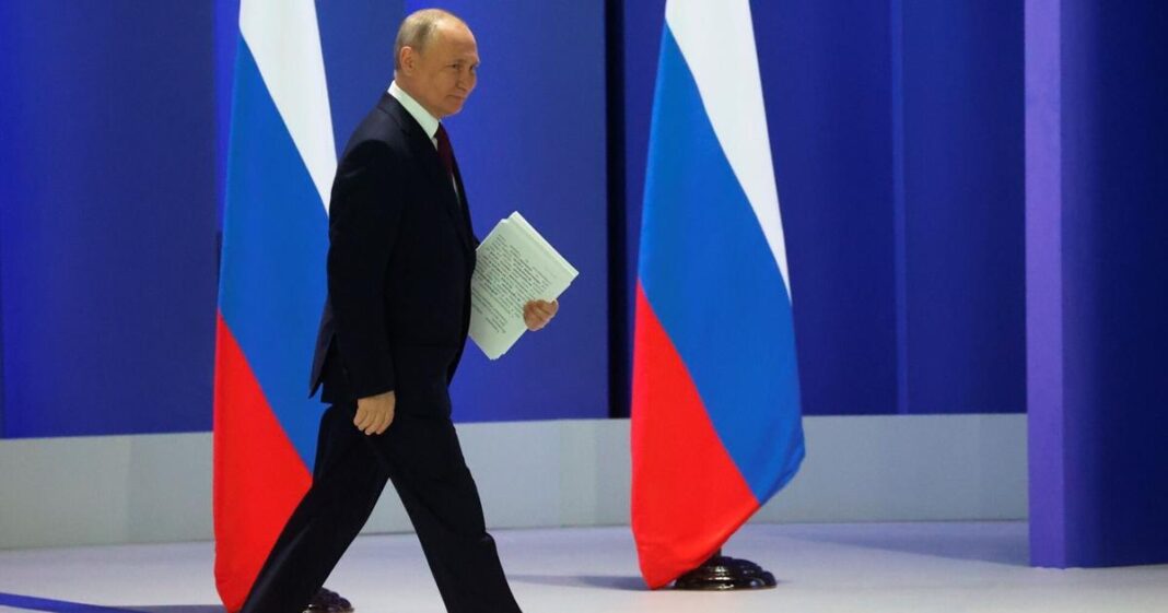 プーチン大統領、大演説で西側諸国を非難しウクライナ侵攻を擁護