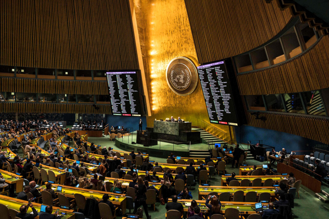 国連各国、ロシアにウクライナからの撤退を圧倒的に指示