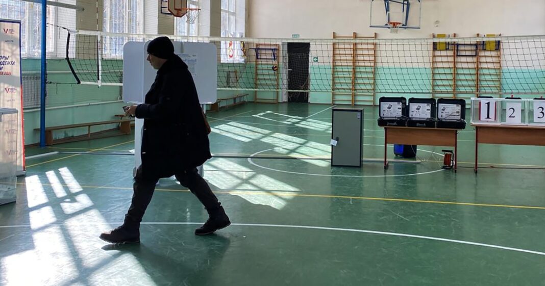 プーチン反対派不在の選挙が行われたモスクワの様子