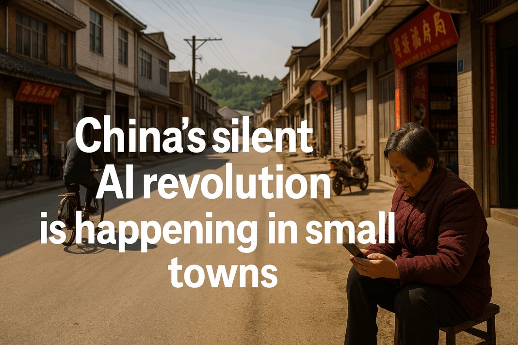 中国の静かなAI革命は小さな町で起きている