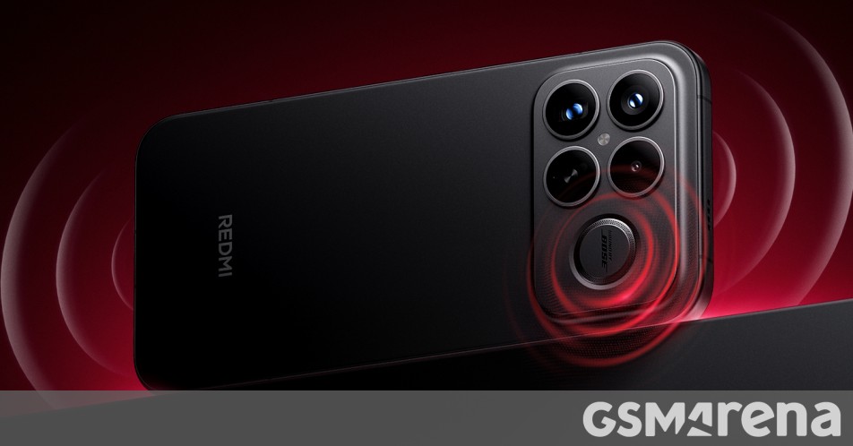Redmi K90 Pro Maxは、ウーファー付きBose 2.1ステレオサウンドシステムを搭載