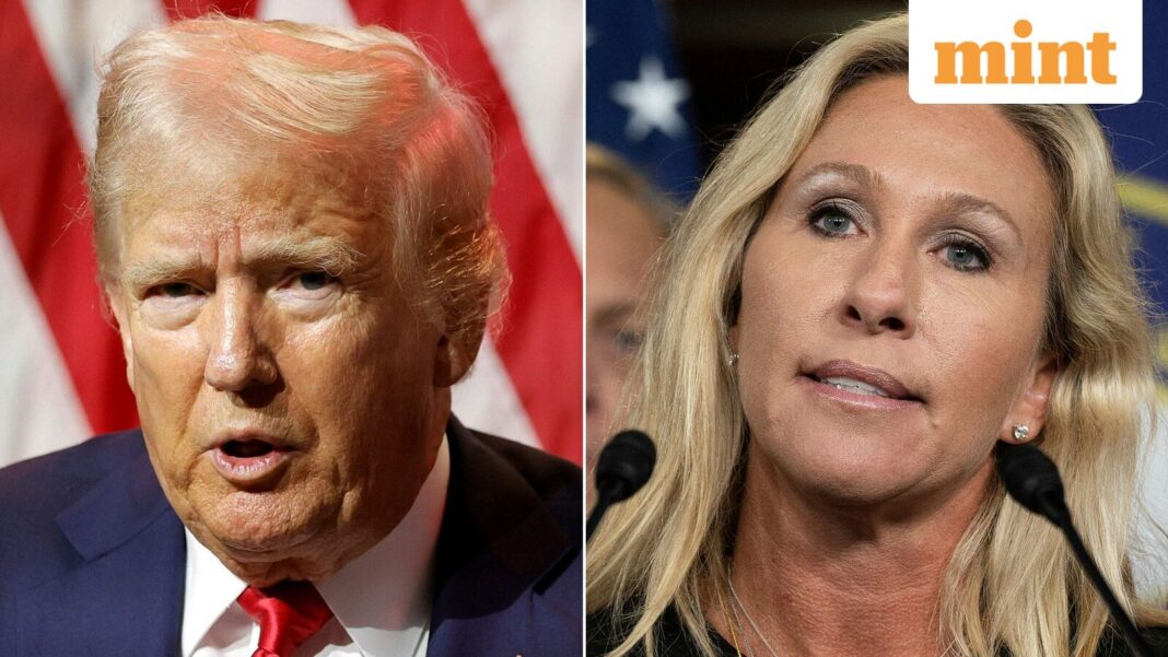 マージョリー・テイラー・グリーンとは？トランプ氏、熱狂的支持者を「狂言回し」「裏切り者」と罵倒し、公の場で険悪なムードに